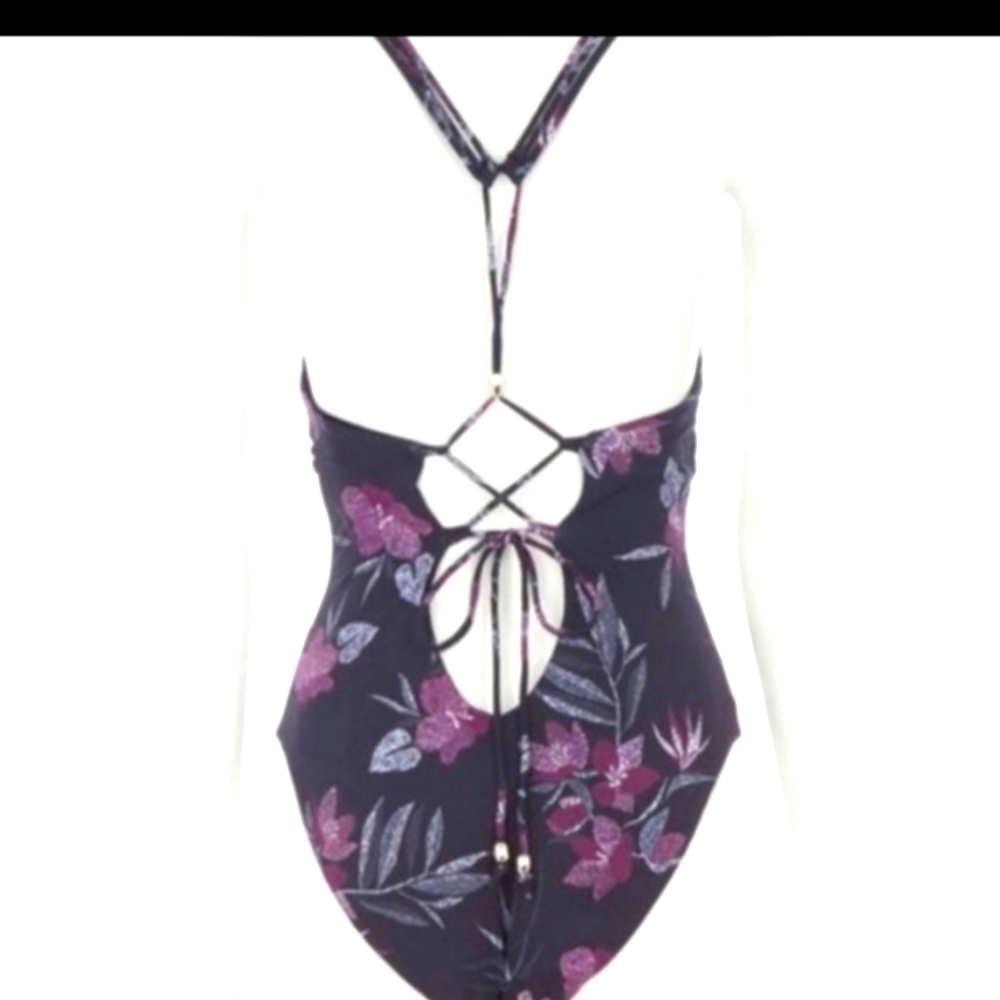 Tinibikini floral swimsuit
